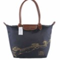 Sac Pliage Longchamp Paris soldes pas cher Grande Muraille Graphite